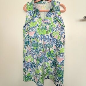 Lilly Pulitzer Kids Mini Martina Luxletic Polo Dress girls size S (4-5)